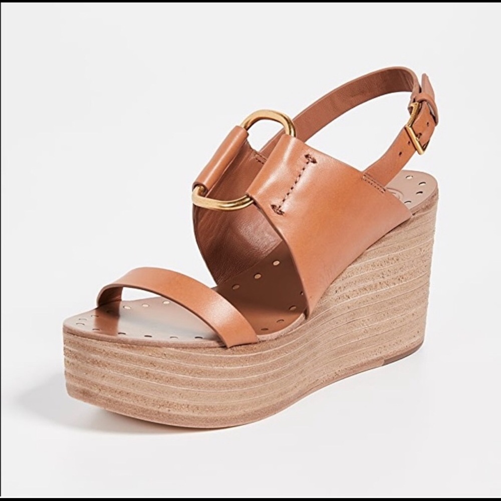 Tory Burch 90 mm Ravello Platform Wedge